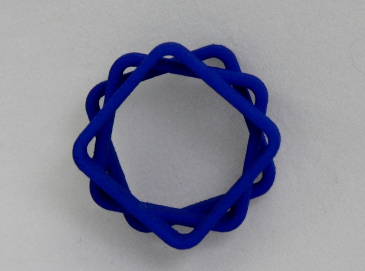 Stacked And Staggered Ring - US Size 07 3d printed