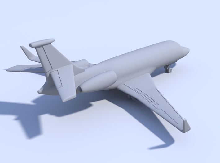 1:200 - Dassault Falcon 2000 (L) 3d printed 