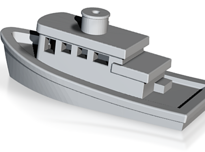 Tug Boat Monopoly Piece 3d printed 