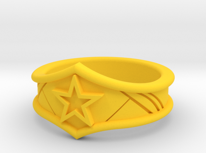 WW Tiara Ring Sz 5 3d printed