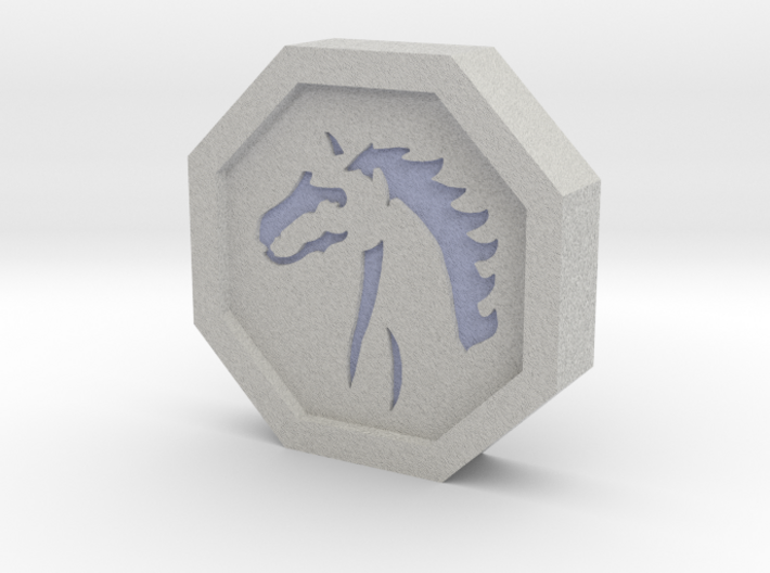 Horse Talisman 3d printed