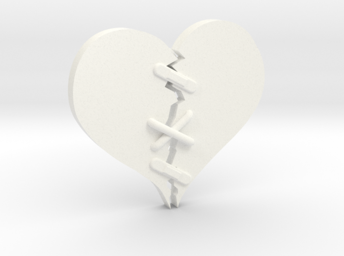 Fixed Heart 3d printed