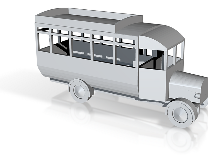 Thornycroft Bus 3d printed