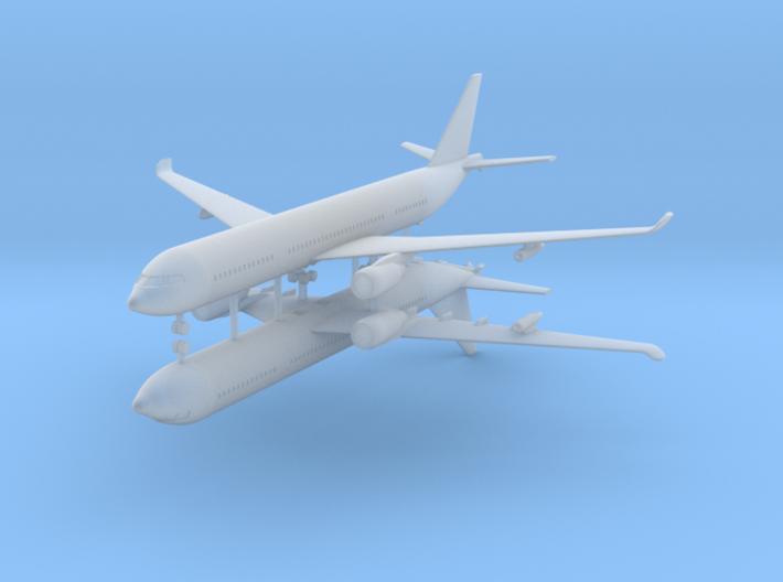1/700 Airbus A330 MRTT (x2) 3d printed