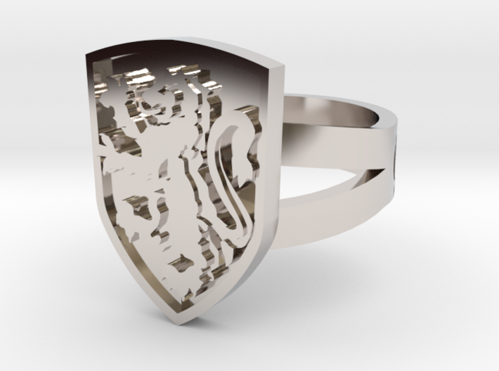 Gryffindor Ring Size 7 3d printed