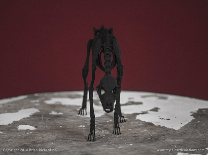 Black Shuck Skeleton 3d printed 
