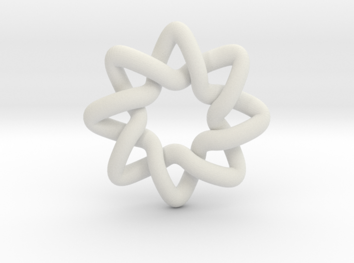 Basic Compass Knot 3d printed 