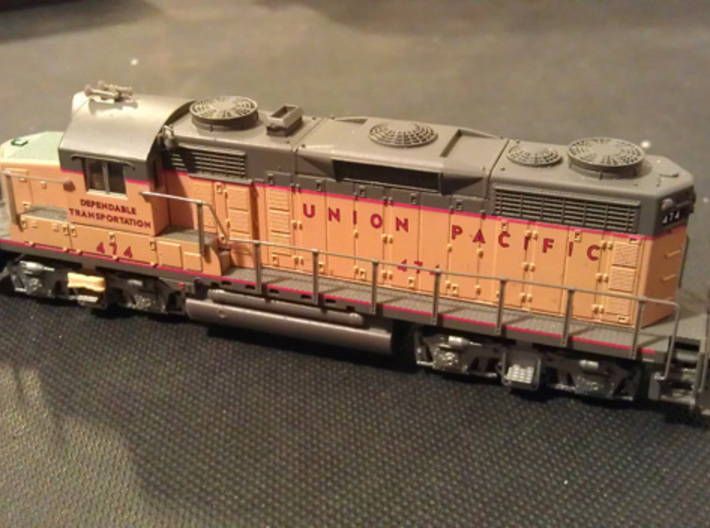 8 No. Re-Railers Type 2 Truck Mount N Scale 1:160 3d printed 