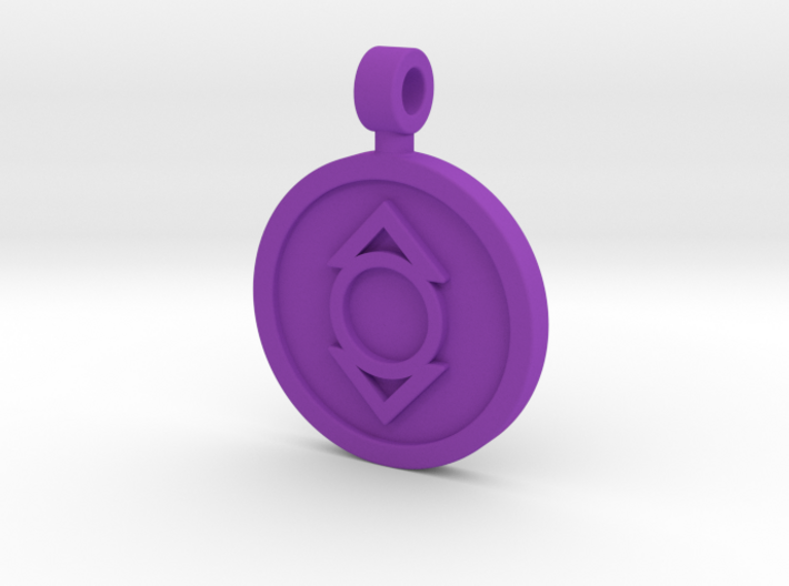 Indigo Pendant 3d printed