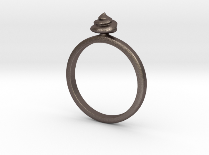 Ring Shit Size US 7 (17.3mm) 3d printed