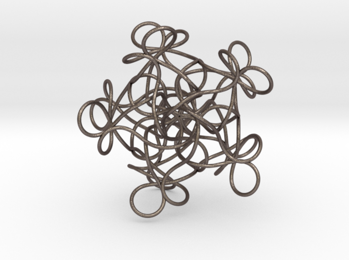 Pentagonal Knot 3d printed