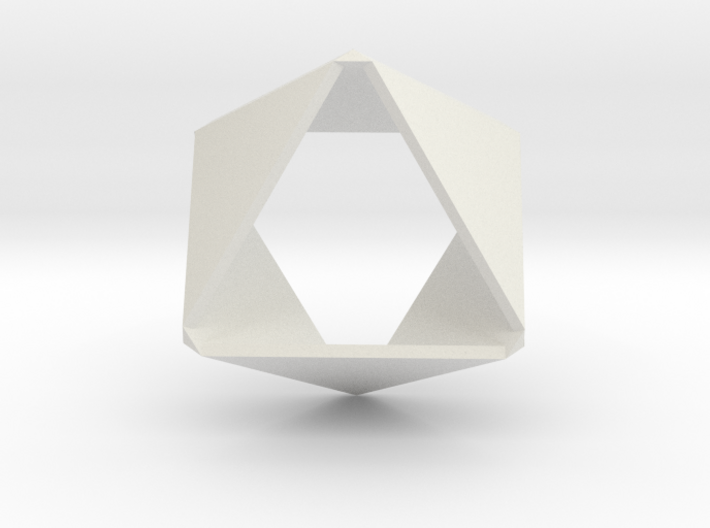 Folded Hexagon 3d printed