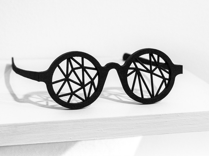 DATA IN EXILE — Parallax Glasses 3d printed