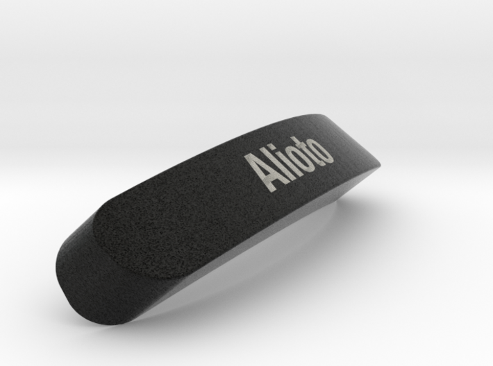 Alioto Nameplate for SteelSeries Rival 3d printed