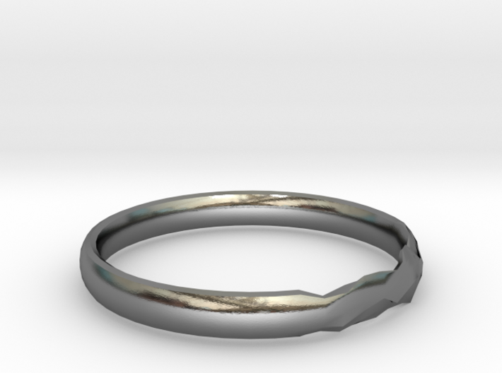 Shadow Ring US Size 8 UK Size Q 3d printed 