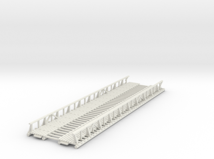 1-160 Bridge River Kwai Platform 3d printed 