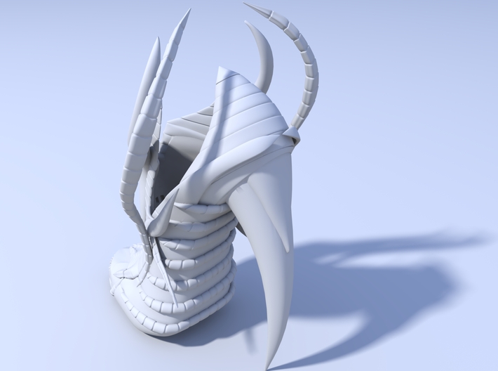 Exoskeleton Shoe - Full Size 3d printed Render 4