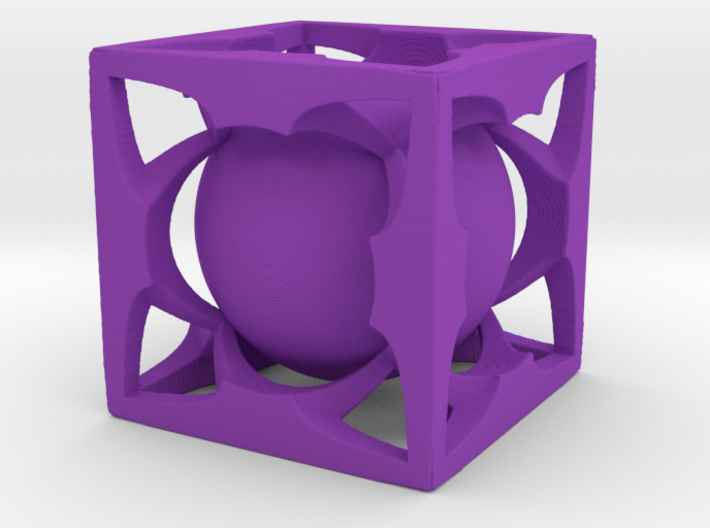 Sphere Cube Hollow SE4 3d printed