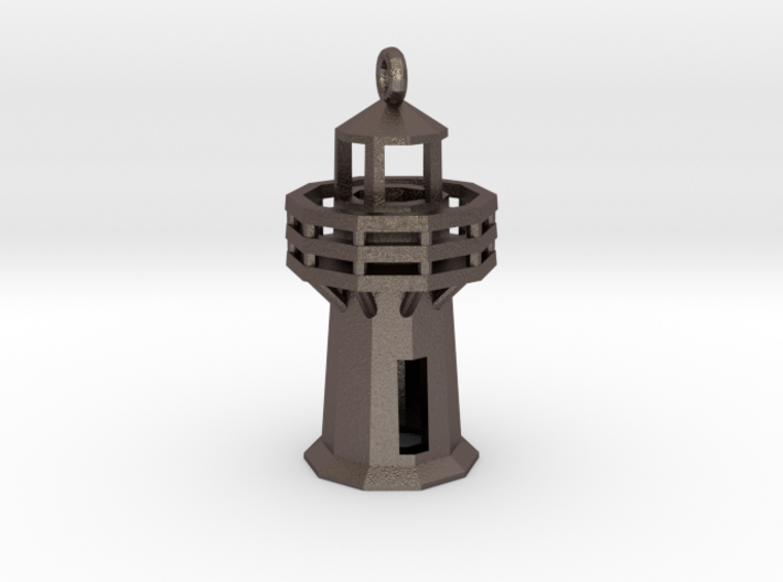 Lighthouse Pendant 3d printed