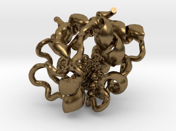 Cytochrome c (small) 3d printed