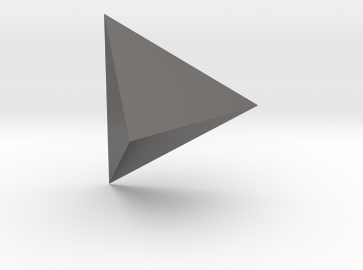 Tetrahedron edge length: 74mm 3d printed