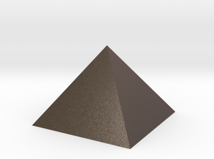 Pyramid 74mm Hollow 0p975 Square Johnson 74mm Holl 3d printed