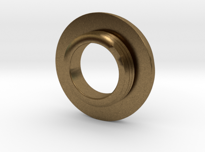 Ag Torch: Brass Tail Ring (4 of 4) 3d printed