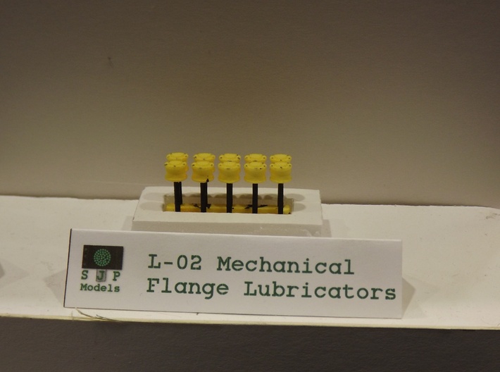L-02 Mechanical Flange Lubricators (Pack of 10) 3d printed 