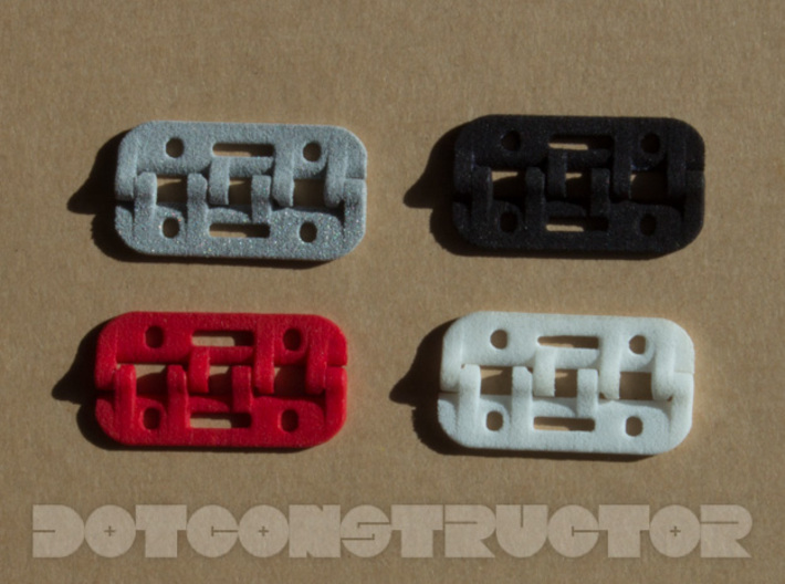 Snap Together 27mm x 15mm Micro Hinge 3d printed 