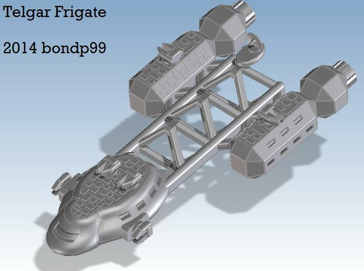 Telgar Frigate 3d printed 