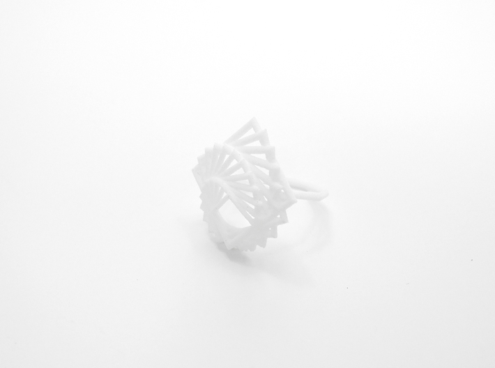 Arithmetic Ring (Size 7) 3d printed 