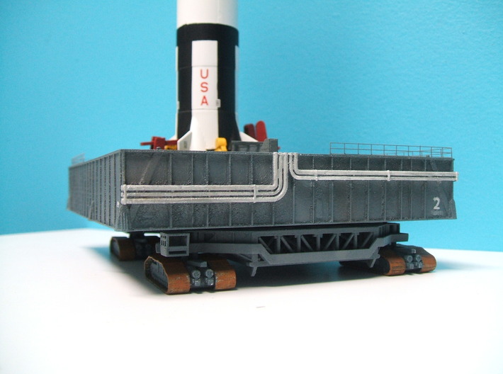 1/400 Saturn V MLP, Apollo launch pad 3d printed 