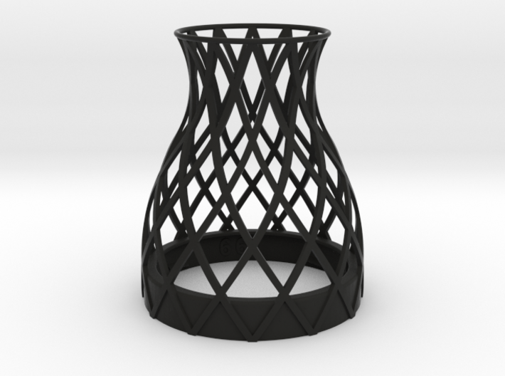 Bell Vase for jar size:66 (4 leads) 3d printed 