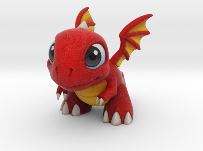 Dragonvale Baby Fire Dragon 3d printed 