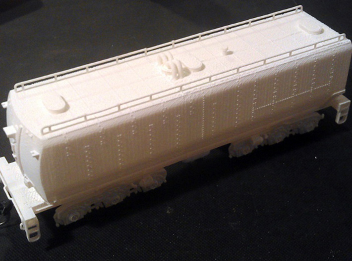 UP Water Tenders HO Scale 1:87 Jim &amp; Joe 3d printed