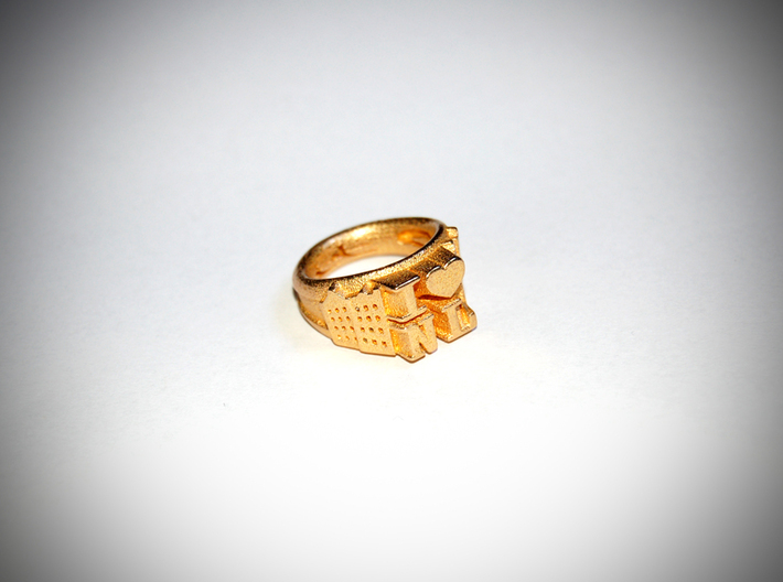 I Love Holland Ring D18 3d printed