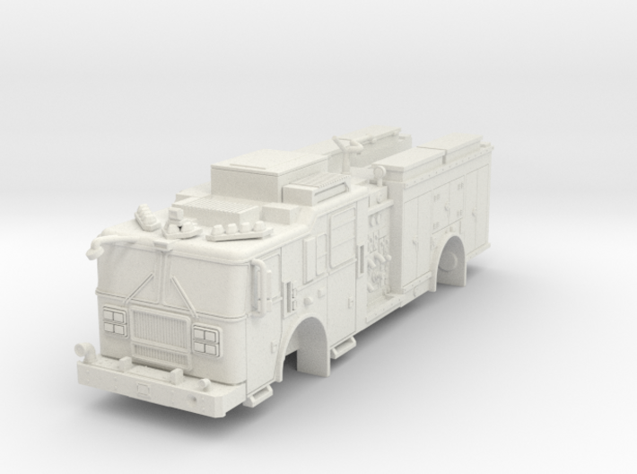 1/87 SeaGrave MII Squad (no Wheels) FDNY like 3d printed