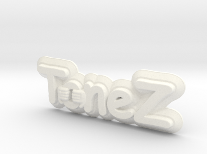 ToneZ Plate - Comic Sans Edition 3d printed