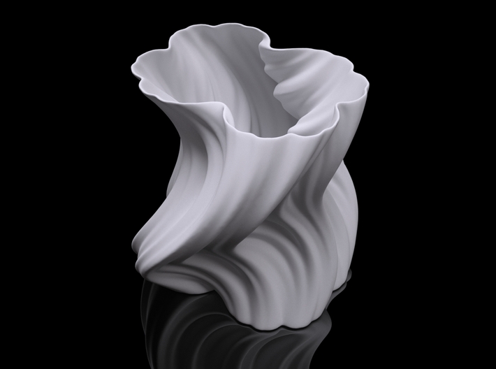 Julia Vase #004 - Bloom 3d printed Preview Render