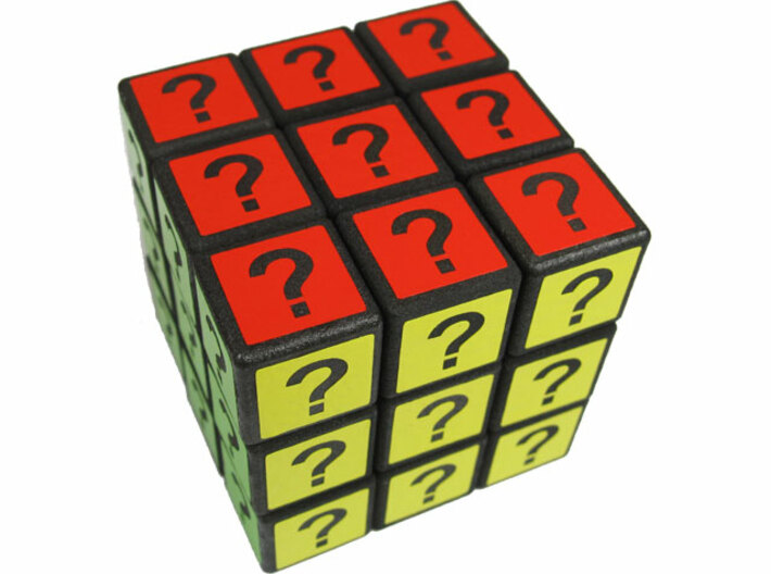 Scrambleable Cube 3d printed 