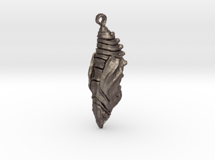 Chrysalis Pendant 3d printed