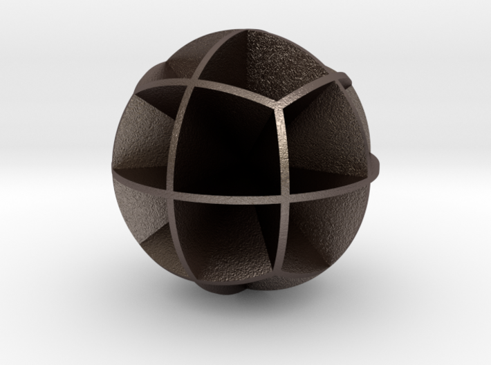 DRAW geo - sphere 24 cut outs 3d printed