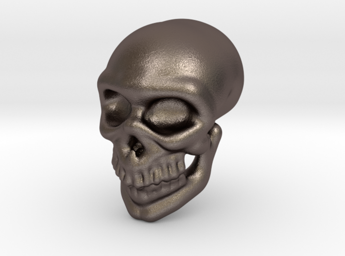 Skull grin 3d printed