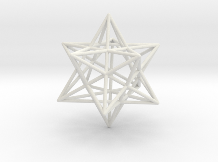 Stellated Dodecahedron 35mm 3d printed