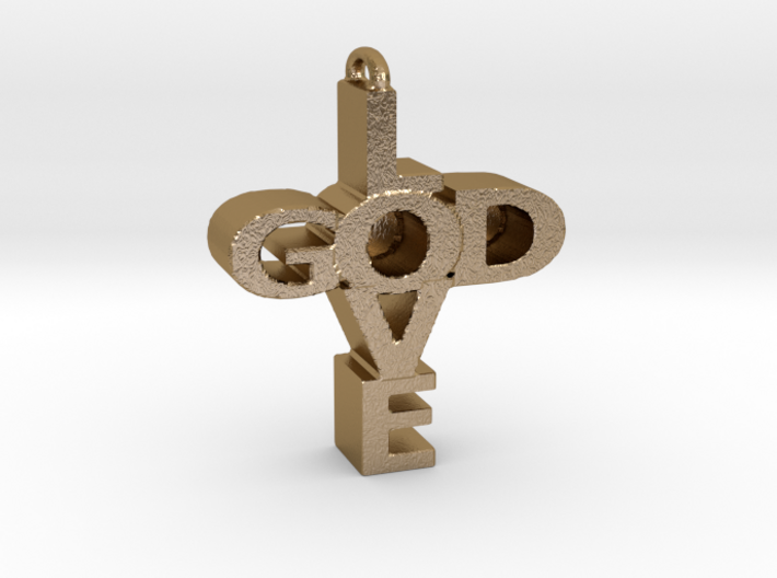 LOVE GOD 3d printed