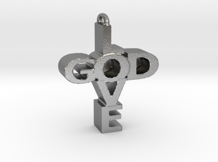 LOVE GOD 3d printed