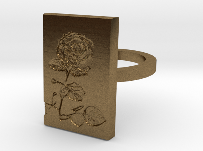 Rose Ring 3 3d printed