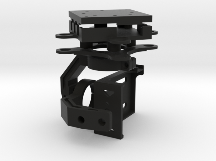 GoPro3/Storm32 3 Axis Gimbal - Frame Kit 3d printed