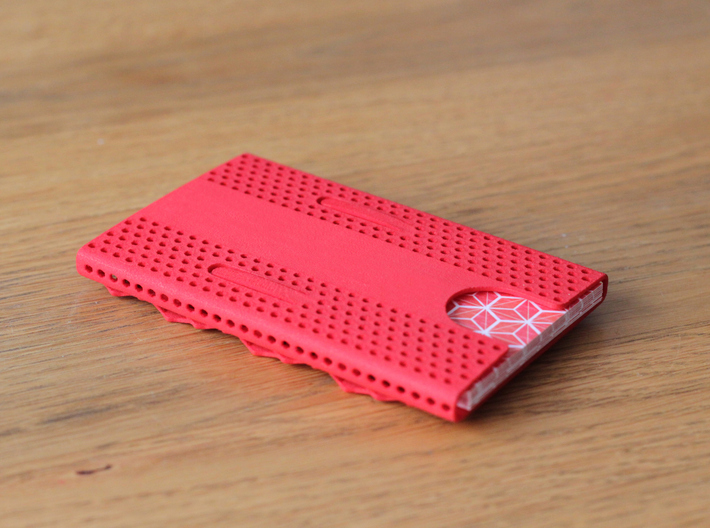 Business card case - CUSTOMIZE! 3d printed Fill the empty space.