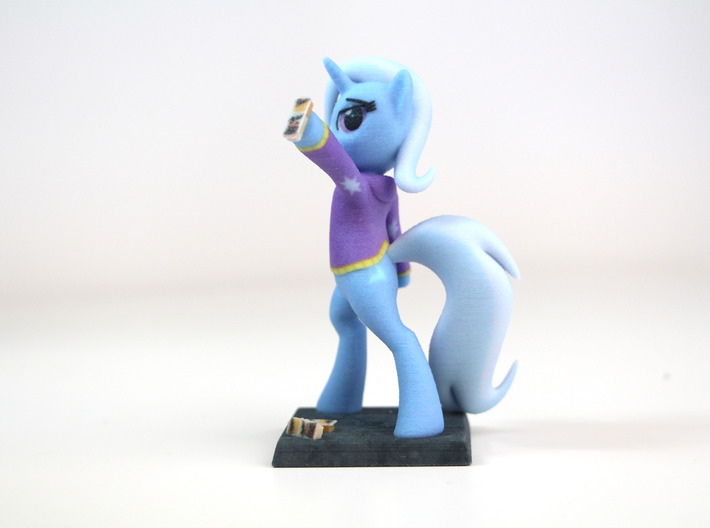 My Little Pony - The Great&Powerful Trixie 10cm 3d printed 10cm Version shown in Photo